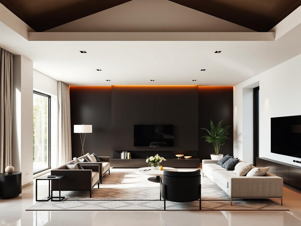 Interior painting sample